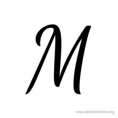 how to do an m in cursive: the many strokes of the m